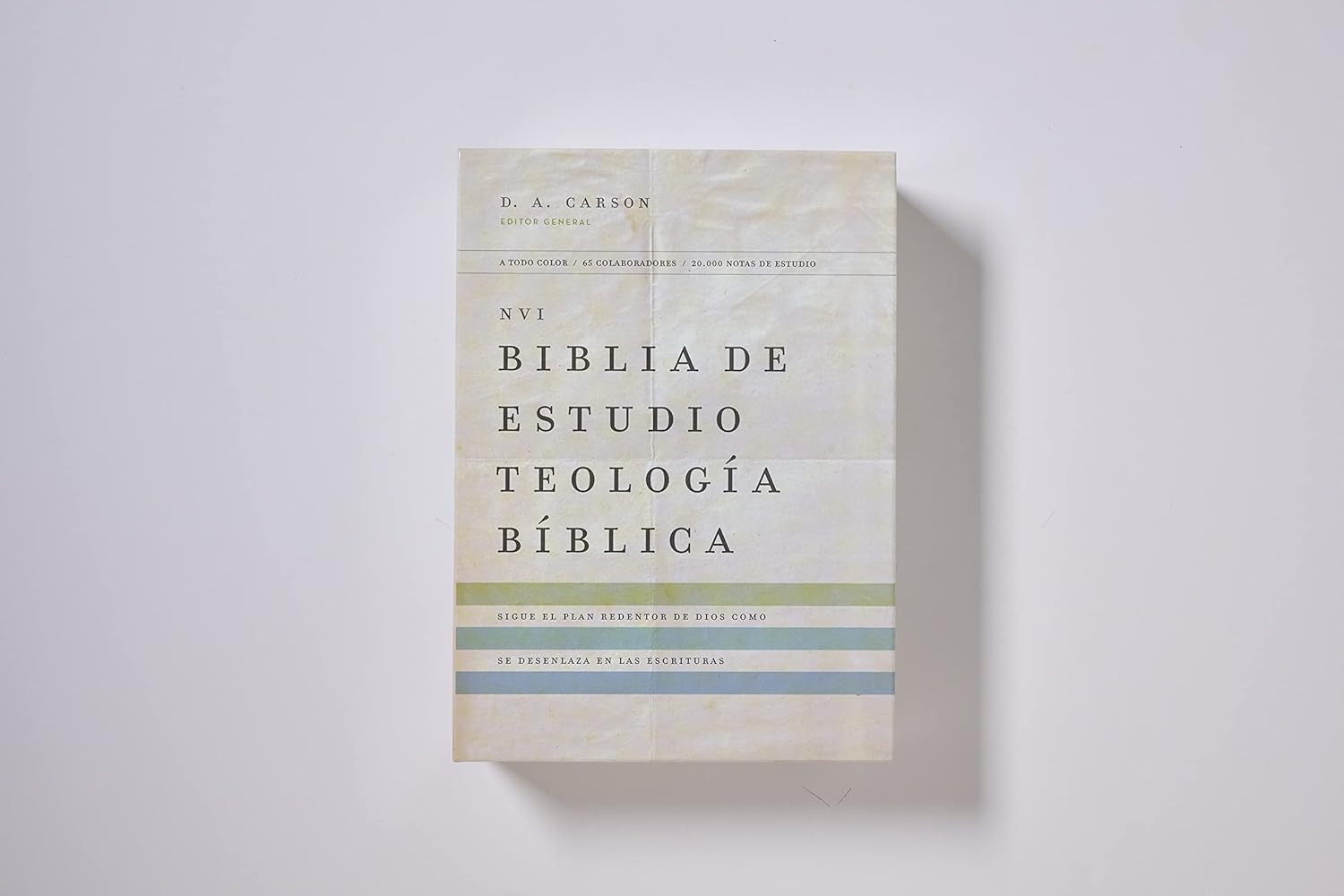 NVI, Biblia de Estudio Teología Bíblica, Interior a cuatro colores, Leathersoft, Café, con Índice: Sigue el plan redentor de Dios como se desenlaza en las Escrituras