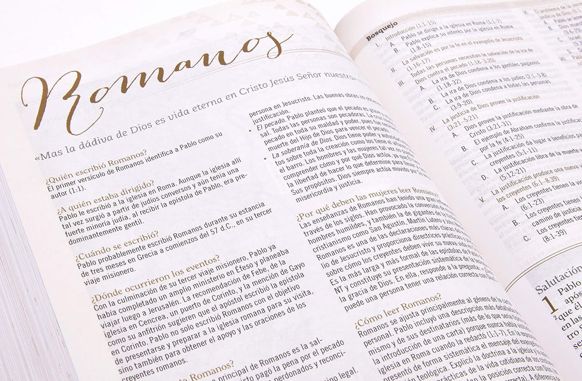 Biblia de Estudio para Mujeres RVR 1960