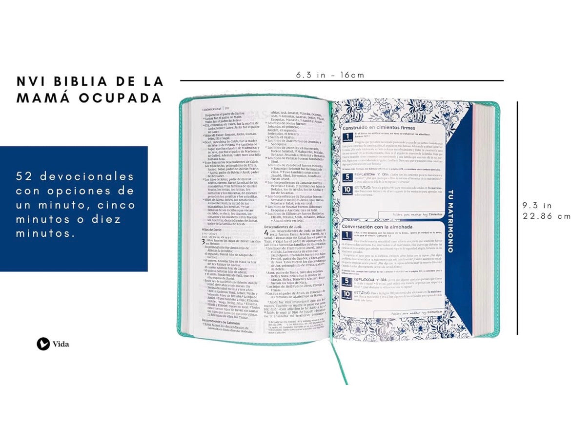 Biblia de la mamá ocupada: Inspiración diaria aún cuando sólo tienes un minuto