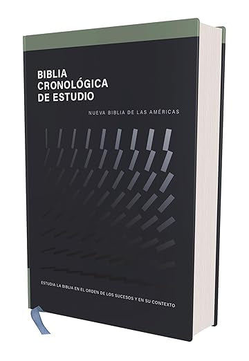 Biblia Cronológica de Estudio Biblico, Tapa dura, Interior a cuatro colores, Comfort Print