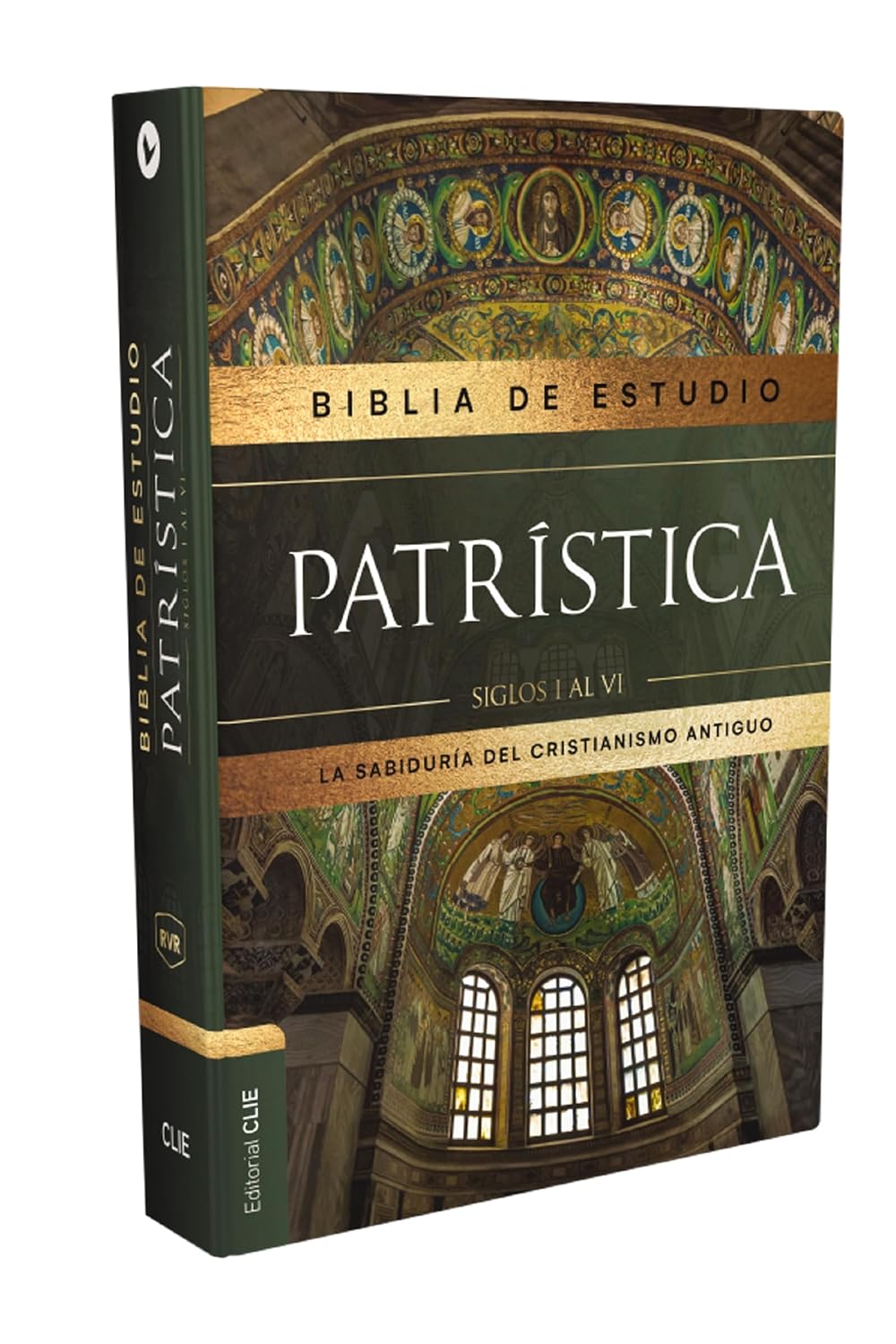 RVR, Biblia de Estudio Patrística, Interior a dos colores, Tapa dura, Palabras de Jesús en Rojo, Comfort Print: La Sabiduría del Cristianismo Antiguo, siglos I al VI