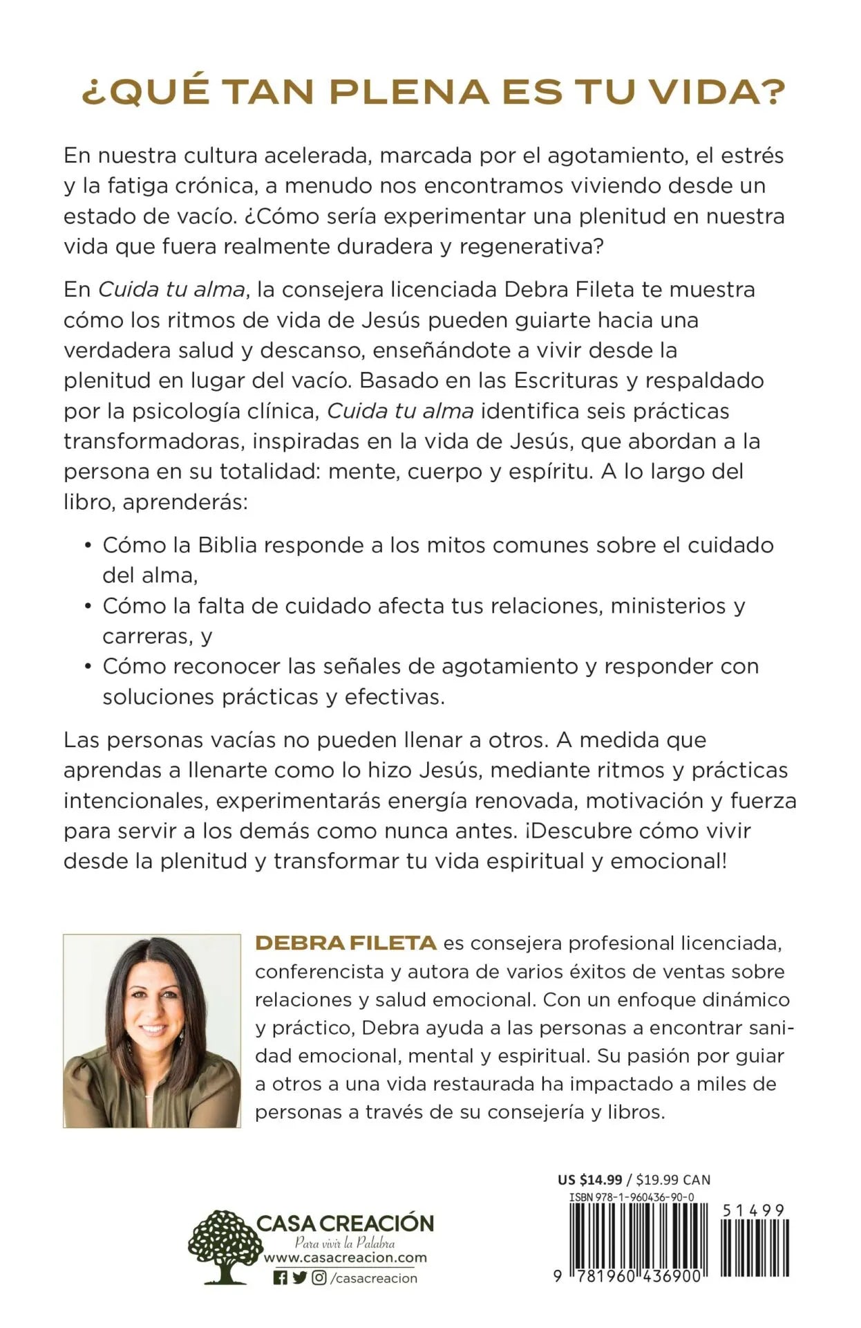 Cuida tu alma: Encuentra ritmo que da vida,n