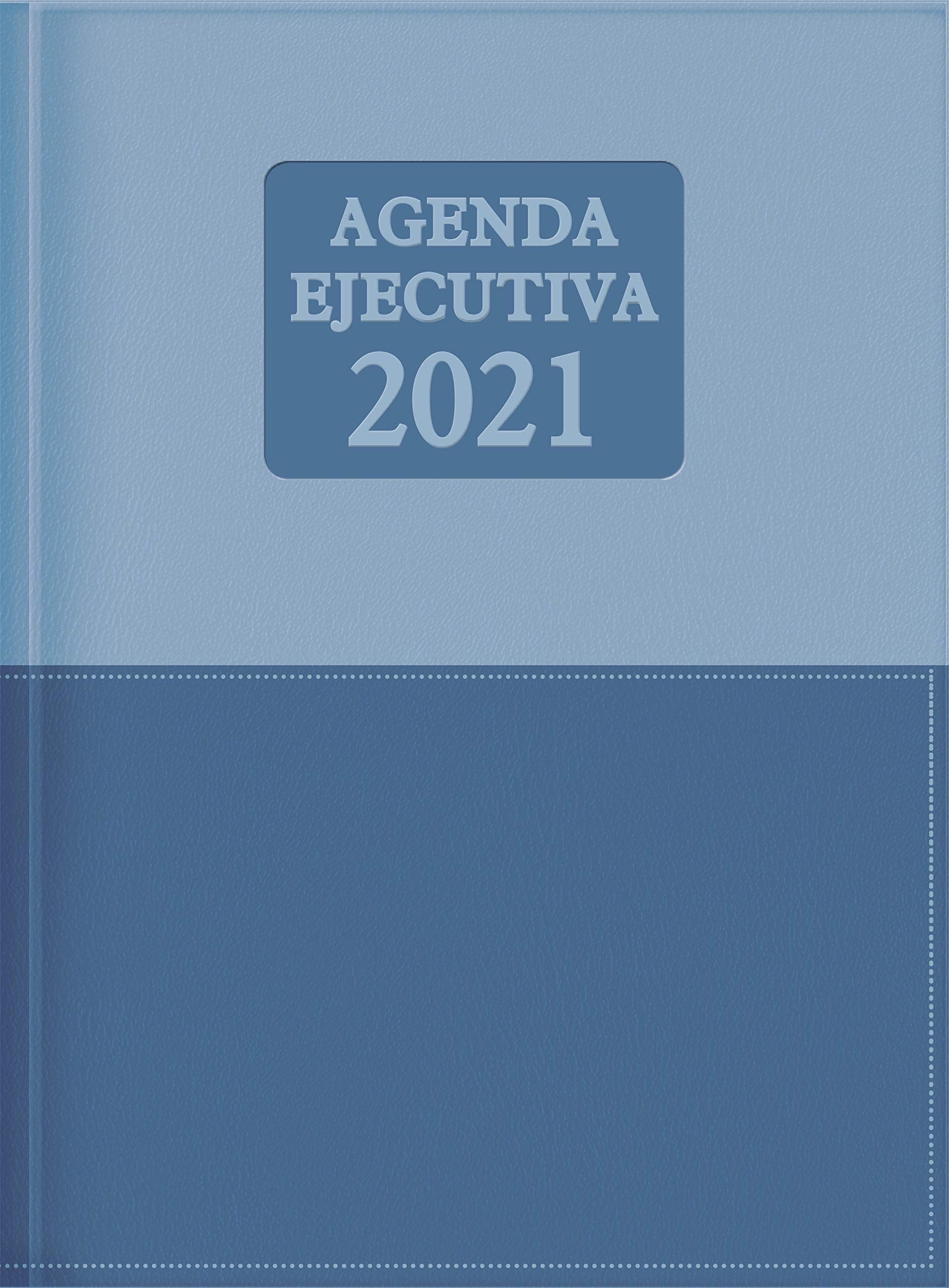 Agenda ejecutiva 2021/ Azul celeste/ Tesoros de Sabiduria