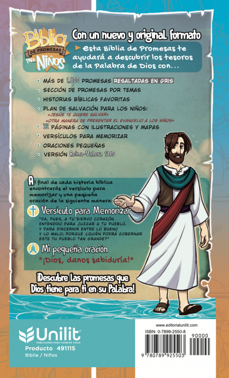 Santa Biblia de Promesa RVR60/Edición para niños
