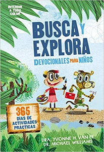 Busca y explora: Devocionales para niños: 365 días de actividades prácticas